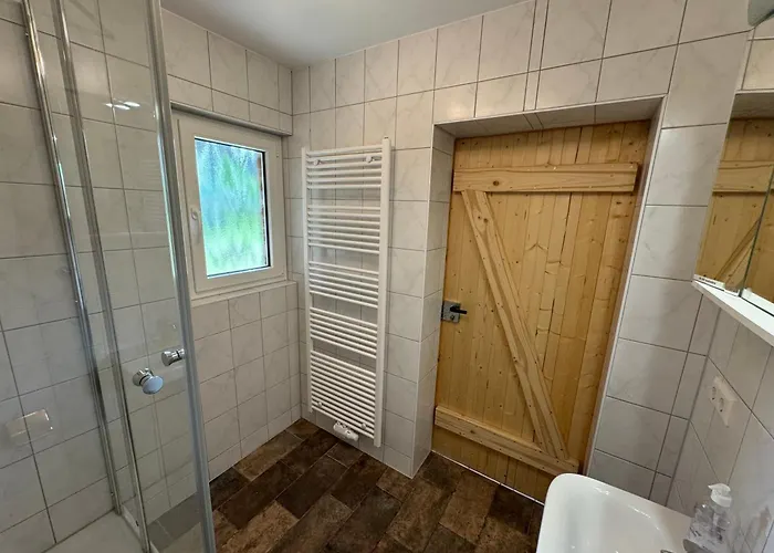 Domek letniskowy Heinrich's Schlaffaesser Im Nuthegarten