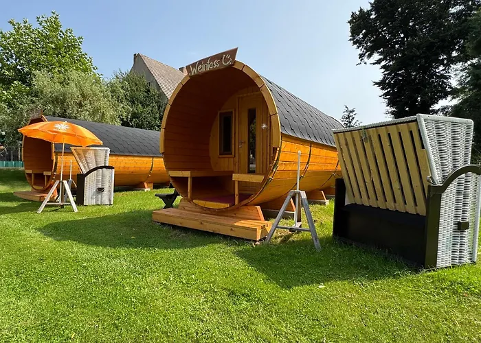 Heinrich's Schlaffaesser Im Nuthegarten Domek letniskowy Walternienburg